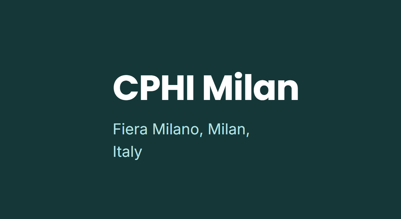 CPHI Milan 2024